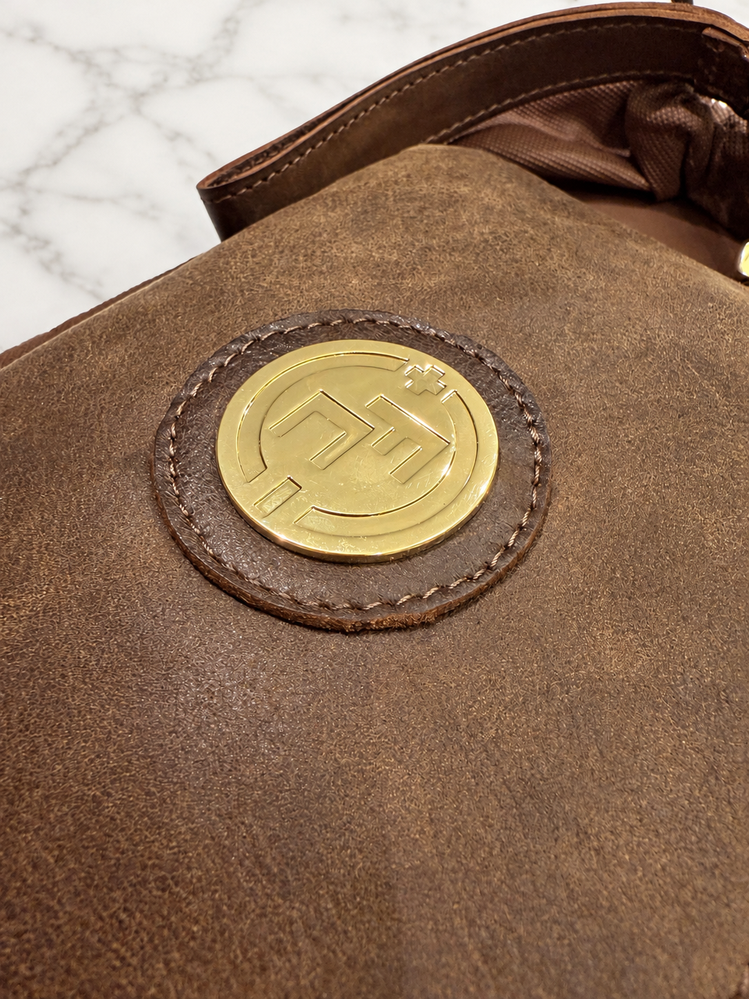 Meleo clutch sett i fargen mocca brun🤎